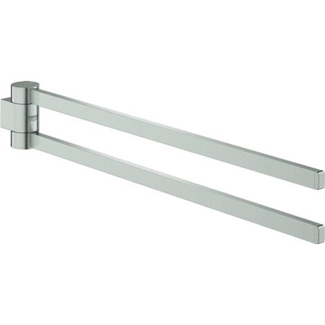 Barra de toalla GROHE SELECTION 400mm. rígido 2 brazos de acero