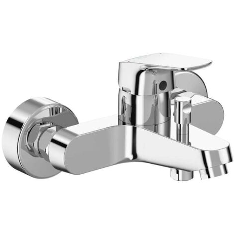 Ideal Standard Grifo de baño AP Ceraflex, alcance 118-127mm, cromo, B1721AA (1/4)