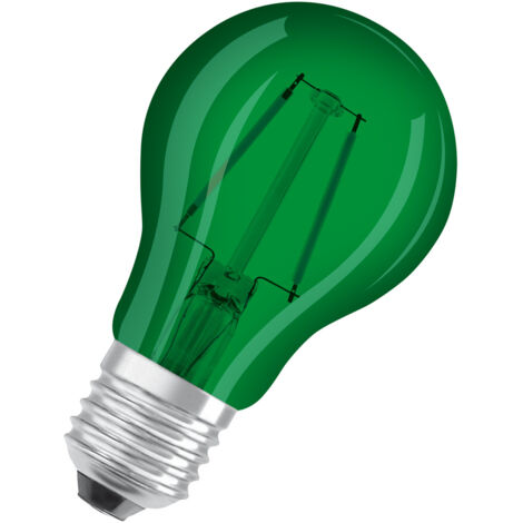 433984 LAMPARA STANDARD LED VERDE E27 2,5W STAR DECOR OSRAM