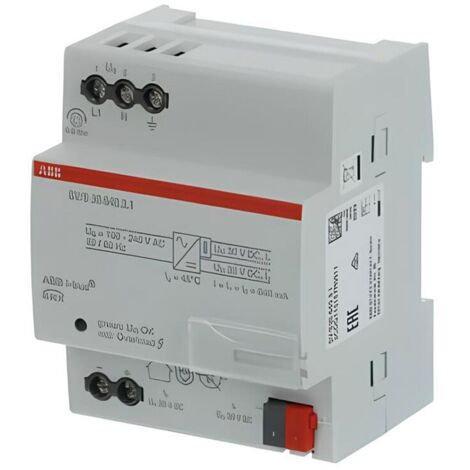 Alimentador de línea Abb KNX SV/S 640mA 110-230V AC IP20 KNXA0006 (1/2)