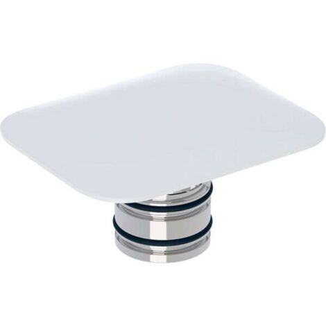 Geberit GE Tapa de desagüe para lavabo myDay, cerámica, blanco, 595775000 (1/2)