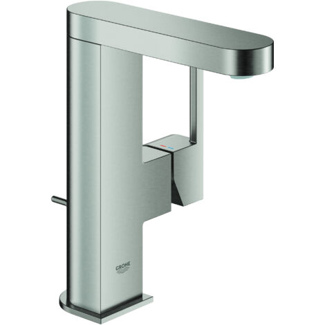 GROHE Grifo EH para lavabo Plus 238713 M-Size caño giratorio supersteel, 23871DC3