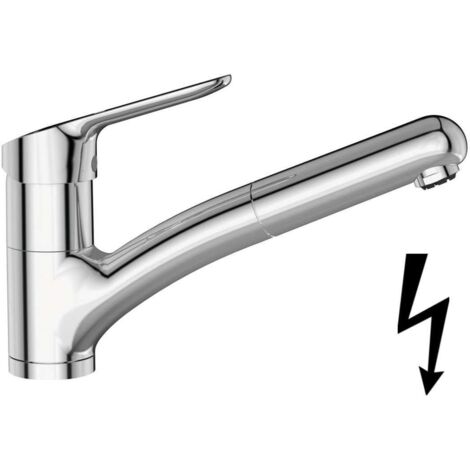 Mezclador monomando de cocina CERAFLEX DN 15, LP, BlueStart, con ducha de mano cromo IDEAL STANDARD (1/3)