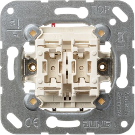 Doble interruptor 10A JUNG 505 U