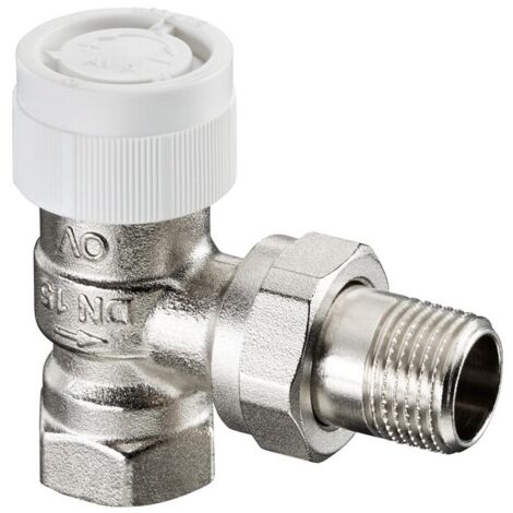 Corpo termostatico a preregolazione a gomito 1/2"