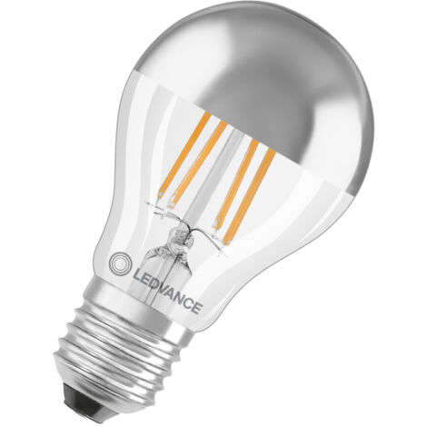 Ledvance LED Classic A Mirror P 6.5W, E27, 2700K, Plata, 4099854062742 (1/3)