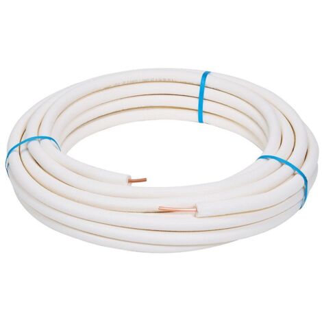 Kältemittelleitung isoliertes Kupferrohr 20 Meter Rolle | 3/8 x 5/8