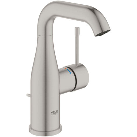 GROHE 24 173 DC1 ESSENCE Monomando de lavabo 1/2" tamaño M acero - ref: 24 173 DC1