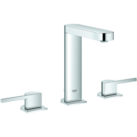 GROHE Grifo de 3 orificios para lavabo electrónico Plus 203013 cromo, 20301003 (1/4)