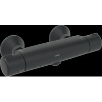 HANSA Grifo de ducha HANSAMICRA 5815 DN15 Negro mate, 5815017133