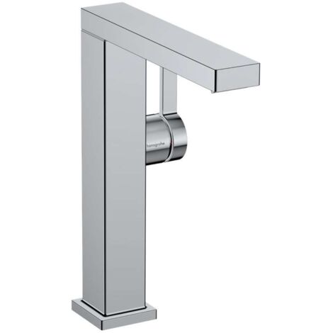 Hansgrohe HG Tecturis E Miscelatore monocomando lavabo 210 Fine CoolStart con bocca di erogazione girevole e piletta Push-Open Cromo, 73063000 (1/2)