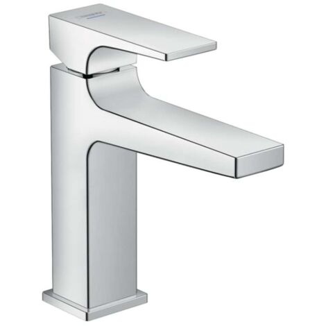 hansgrohe Metropol Valvola a colonna 100 con maniglia a leva per acqua fredda o premiscelata senza set di scarico cromo, 32501000 (1/3)