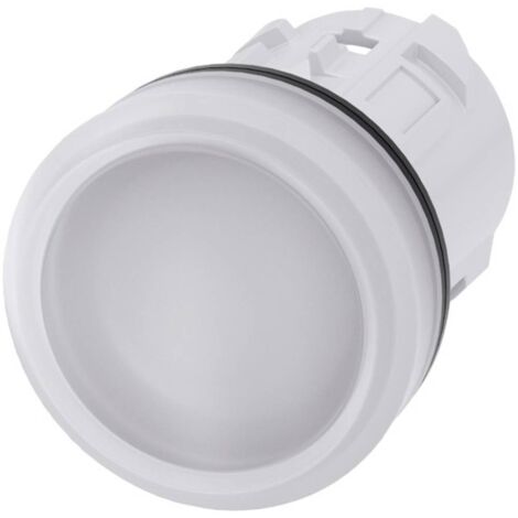 Siemens 3SU1001-6AA60-0AA0 Spia luminosa piatto Bianco 1 pz. (1/4)