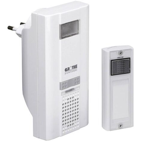 Campanello senza fili Kit completo Grothe 43310 Mistral 400M