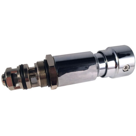 HG Invertitore completo per miscelatore vasca e doccia ad incasso da 6/87 cromo, 13971000