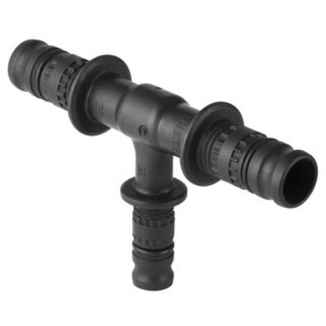 GEBERIT Mepla Raccordo Tee Ridotto Intermedio Pvdf Ø20X16X20Mm - 622.311.00.5