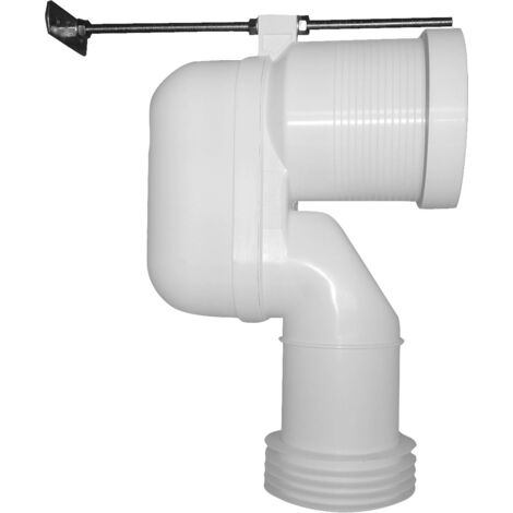Duravit Curva di scarico Vario per scarico verticale, 8990250000 (1/3)
