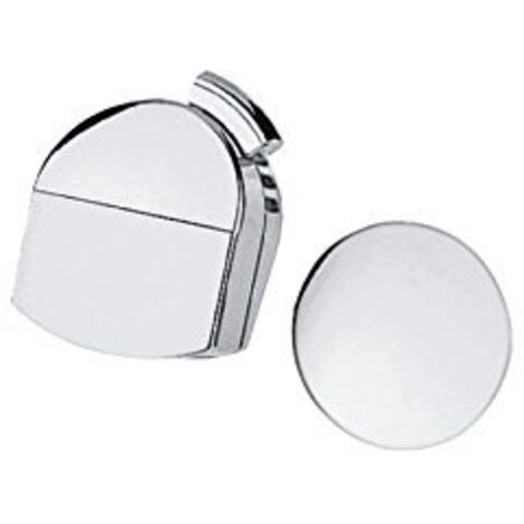 hansgrohe Exafill set di finitura bocca di erogazione vasca, set di scarico e troppopieno Plus cromo, 58128000 (1/4)