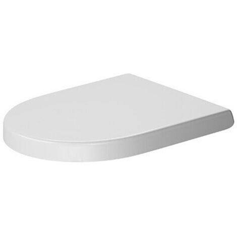 Copriwater VISIT con coperchio, cerniere cromate, bianco GEBERIT