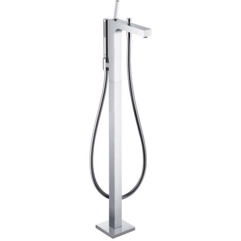 AXOR Citterio miscelatore monocomando per vasca a pavimento con maniglia a perno Chrom, 39451000 (1/5)
