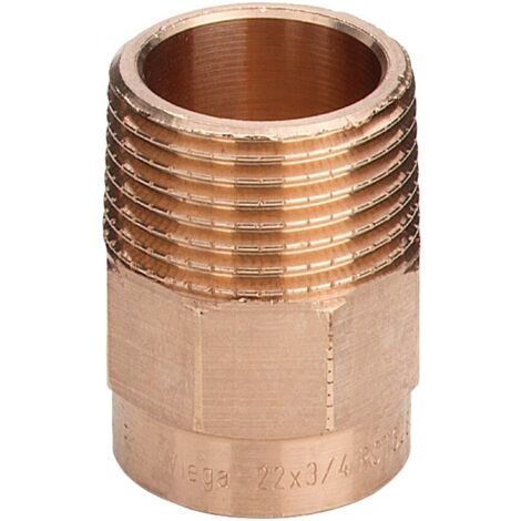 VIEGA 94243G Nipple Fr Ø54X2"Maschio In Bronzo A Saldare - 109196 (1/3)