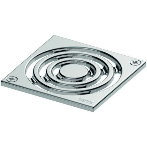 TECEdrainpoint S Grille design, acier inoxydable, 142x142mm, à (1/3)