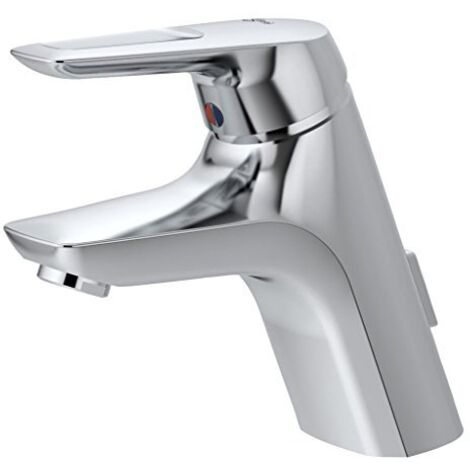 Ideal Standard Miscelatore lavabo Ceramix Blue, con piletta di scarico, sporgenza 135mm, Cromo, A5646AA (1/4)