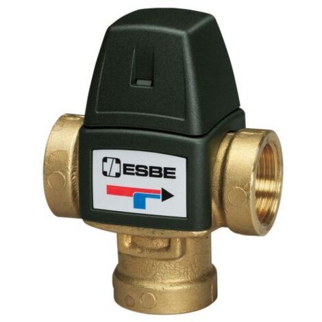 ESBE Miscelatore termostatico VTA321, 35-60 gradi, DN20, Kvs1.6, RP3/4", 31100800 (1/2)