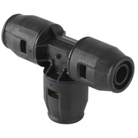 Raccordo TEE PVDF ø16x16x16 L.98mm 650.310.00.1