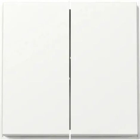 Gira Tasto basculante 2f Gira TX44 (WG UP) Bianco puro [329566], 3295 66