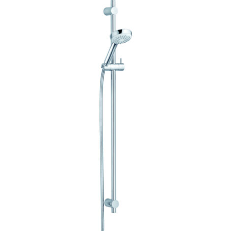 KLUDI LOGO 1S Set doccia con asta a muro metallica 955mm cromo, 6864205-00 (1/2)