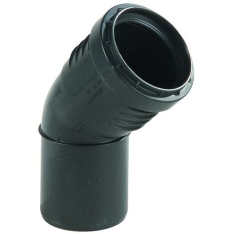 Geberit Silent-PP curva, DN 40, dø 40 mm, 390.122.14.1