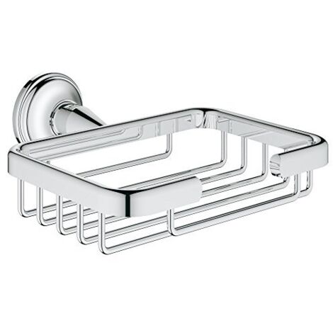 Grohe Essentials Authentic Griglia porta oggetti, piccola Cromo, 40659001 (1/4)