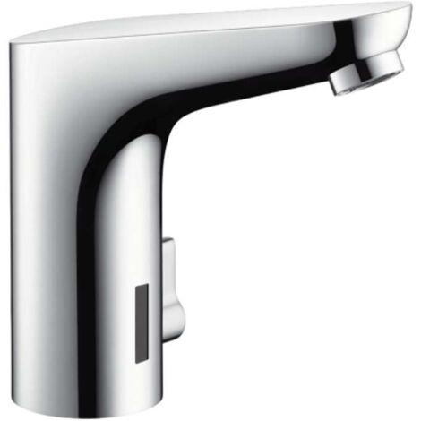 hansgrohe Focus Miscelatore elettronico lavabo 130 con regolazione della temperatura a batteria cromo, 31171000 (1/3)