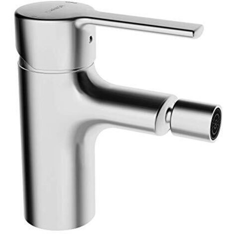 HANSA Miscelatore monocomando per bidet HANSARONDA 0306 set di scarico con tirante sporgenza 103 mm DN15 cromo, 03063273 (1/4)