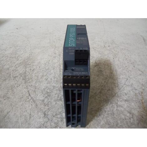Siemens Alimentatore SITOP PSU100S, monofase DC 24 V/2,5 A, 6EP13322BA20 (1/4)