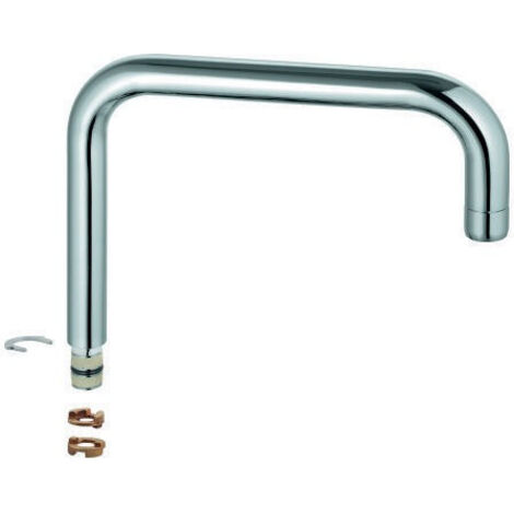 GROHE Bocca a U 13096 cromo per miscelatore lavello Minta, 13096000 (1/3)
