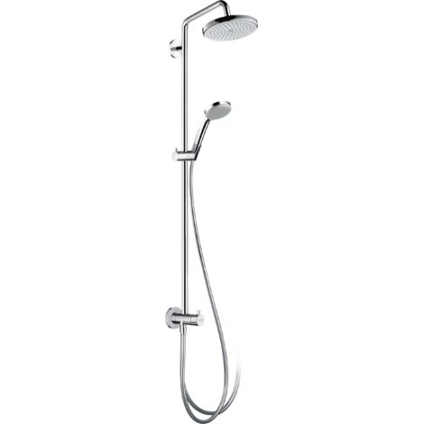 hansgrohe Croma Showerpipe 220 1jet Reno Cromo, 27224000 (1/5)