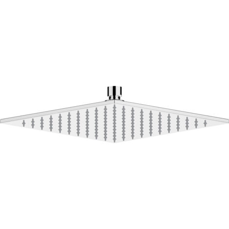 Keuco KE Soffione doccia accessori rubinetteria 59986, angolare, 200x200 mm, finitura cromo, 59986010102 (1/2)