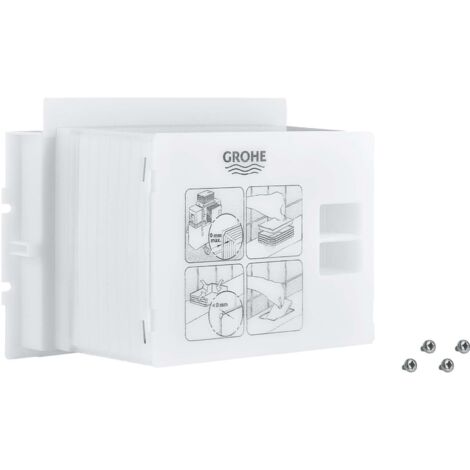 GROHE Pozzetto di ispezione 40950 per piastre di copertura piccole per Rapid SL/Uniset 0,82/1m BH, 40950000 (1/2)