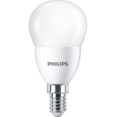 PHILIPS COREPRO 929002973102 - VITE E14 CON ATTACCO EDISON PICCOLO, 2700 BIANCO CALDO, NON DIMMERABILE, SATINATO