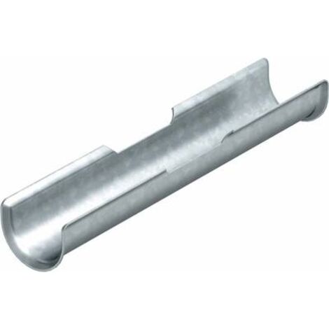 OBO Bettermann Vaschetta lunga per collare a staffa 22-28mm 20-26, 200mm Acciaio zincato Sendzimir, 1195824
