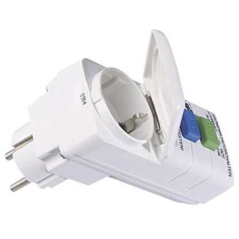 BACHMANN Fehlerstrom Schutzadapter weiß, 919.284 (1/3)