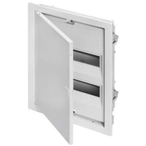 Gewiss CENTRALINO DA PARETE CAVO - CON MORSETTIERA - 36 TE - CON PORTA IN METALLO E TELAIO IN METALLO, GW40163