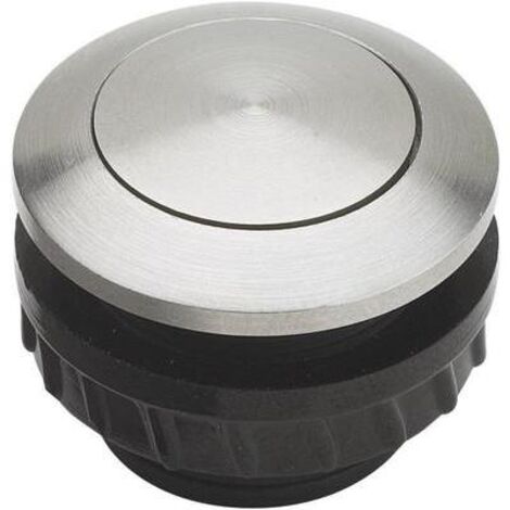 GROTHE - PULSANTE PER CAMPANELLO IN ACCIAIO INOX, V2A 5-24 V