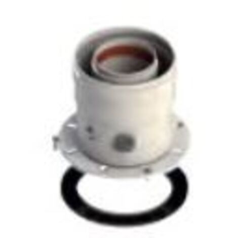 Bosch 7738112504 FC-Set60-C33x Kit camino verticale fuori tetto Ø 60/100 mm; PP/Met bianco | Prezzi e offerte su Tavolla.com