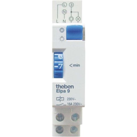 Theben 0090001 Relè temporizzatore luci scale Guida DIN 230 V/AC