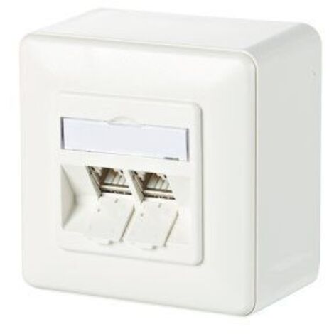 BTR 130B11D20002-E, PRESA DATI C6A, 2 PORTE, 180°M, SOPRAINTONACO (1/4)