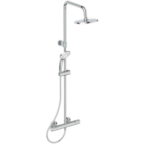 Ideal Standard CeraTherm - Set doccia termostatico, 30x20 cm, 3 getti, cromo A7701AA