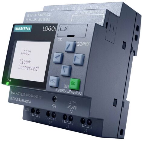 Siemens 6ED1052-2CC08-0BA2 Modulo di controllo PLC 24 V/DC